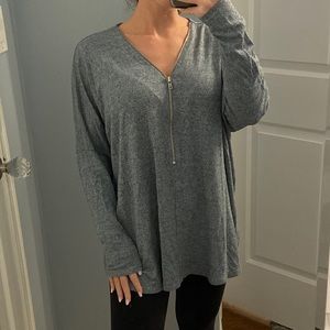 Freeloader Blue Zip Top